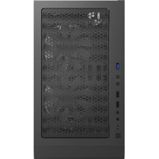 Компьютерный корпус Montech X3 GLASS, без БП, ATX 6x120мм 2xUSB 3.0 1xUSB3.1 audio bott PSU, черный