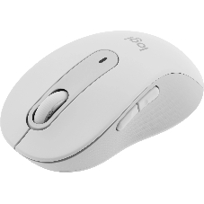 Мышь беспроводная Logitech Signature M650 белый, 4000 dpi, радиоканал, Bluetooth, USB, кнопки - 5