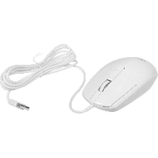 Мышь проводная Acer OMW401 белый, 2000 dpi, USB, кнопки - 4