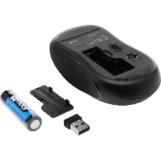 Мышь беспроводная Acer OMR303 черный, 1600 dpi, радиоканал, USB, кнопки - 6