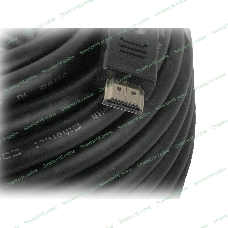 Кабель Cablexpert HDMI CC-HDMI4-30M, 19M/19M, v1.4, медь, позол.разъемы, экран, усилитель сигнала, 30м, черный, пакет