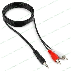 Кабель аудио Gembird Jack3.5/2xRCA, 1.5м