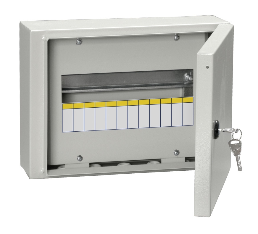 Корпус металлический IEK MKM11-N-12-54-Z ЩРн-12з-0 У2 IP54