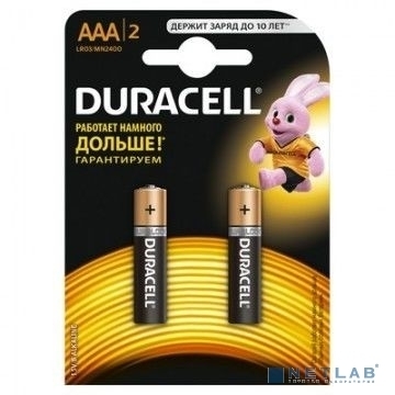 Батарея Duracell Basic CN LR03-2BL AAA (2шт)