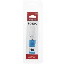 Контейнер с чернилами Canon GI-40 C голубой (7700 стр.) для СНПЧ Pixma G5040/G6040