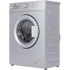 Стиральная машина Beko WRS 55P1 BSS серебристый, загрузка фронтальная 5 кг, 1000 об/мин., класс: А