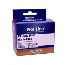 Картридж струйный ProfiLine PL-CB338HE №141XL для принтеров HP DJ D4263/D4363/Officejet J5783/J6413/Photosmart C4283/C4483/C4583/C5283C/D5363 Color водные