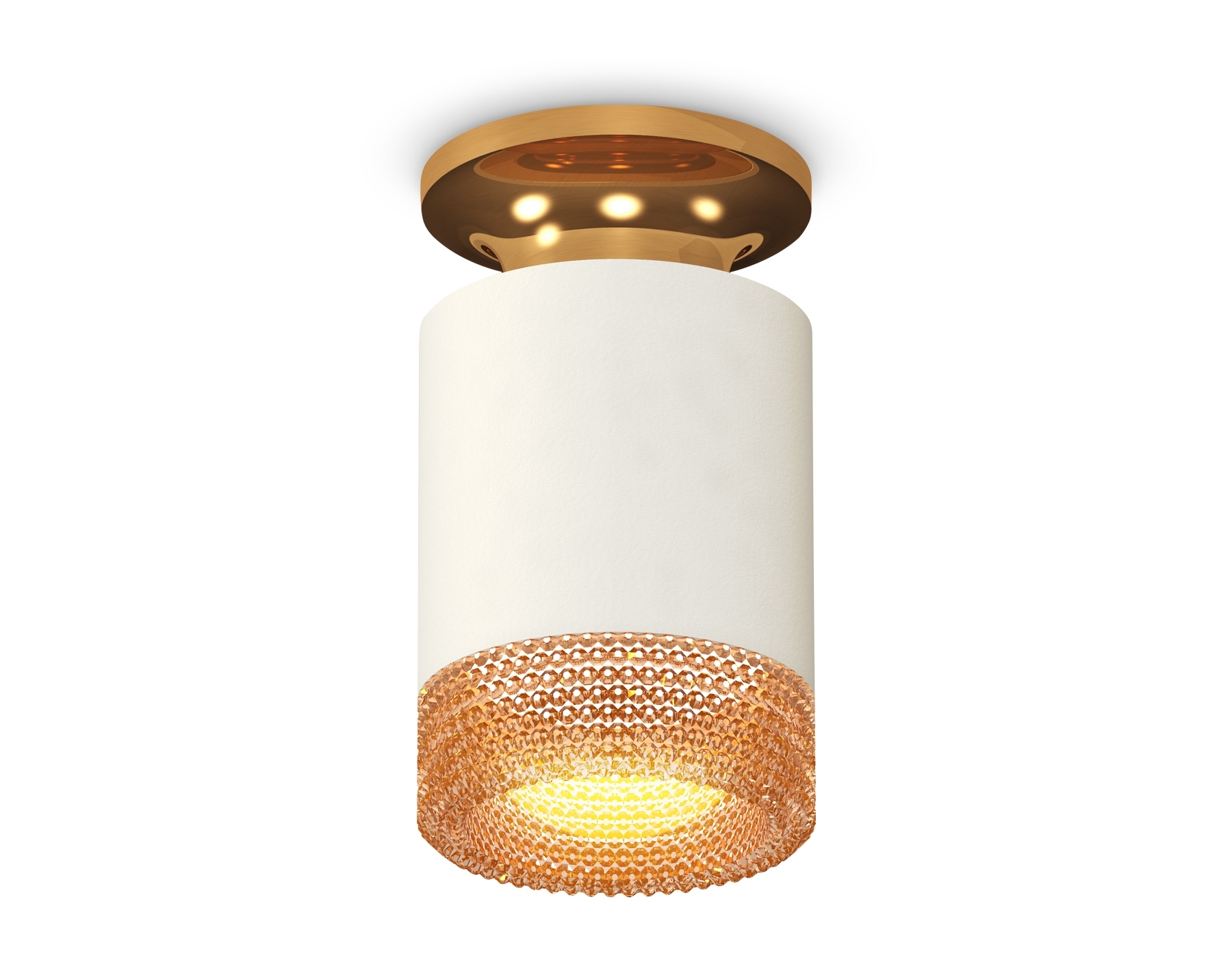 Светильник Ambrella Light XS6301182 SWH/PYG/CF белый песок/золото желтое полированное/кофе MR16 GU5.3 (N6905, C6301, N6154)