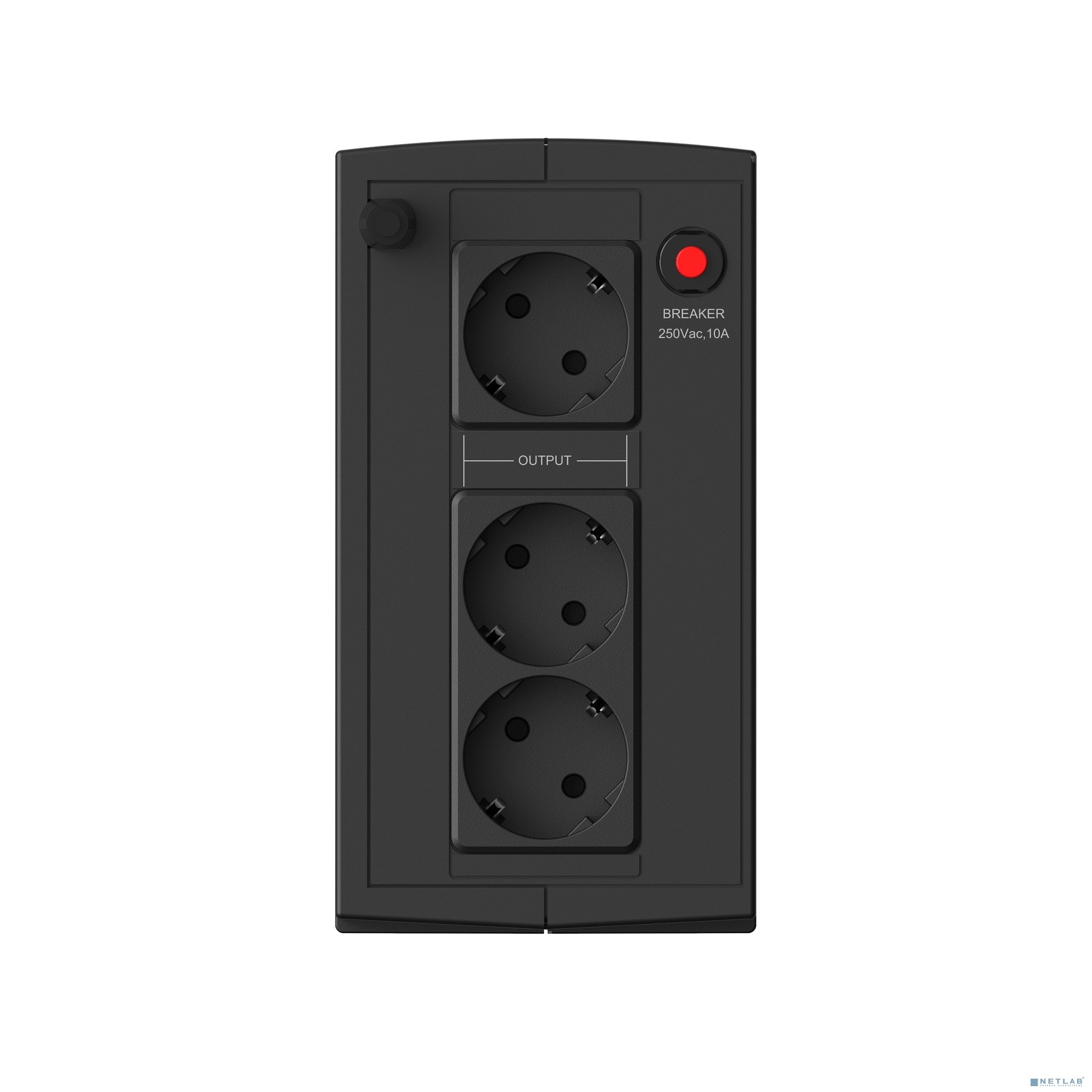 ИБП CBR ELECTRON ELN-1100 [Line Interactive 1100 VA / 600 W, 3 x EURO] (ELN-1100T-3F-LD)