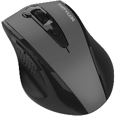 Мышь A4Tech Fstyler FG55S Plus серый оптическая 1200dpi silent беспров. USB