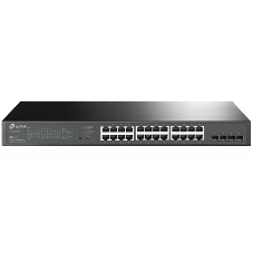 Коммутатор TP-Link TL-SG2428P JetStream гигабитный Smart коммутатор на 24 порта PoE+ и 4 SFP-слота SMB