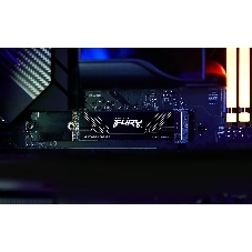 Накопитель SSD Kingston Fury Renegade, 1Tb, M.2(22x80мм), NVMe, PCIe 5.0 x4, 3D TLC, R/W 14200/11000Mb/s, IOPs 2 200 000/2 150 000, TbW 1000, DWPD 0.5 (12 мес)