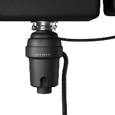 Измельчитель пищевых отходов Kuppersberg WS 550 B, High-Tech, мощность 550 Вт, 3400-3800 об/мин, защита от перегрева, авто выключение, DC мотор, шумоизоляция, уровень шума 70 дБ, черный