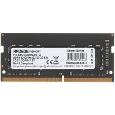 Оперативная память AMD Radeon R9, DDR4, 8Gb (1x8Gb), 3200MHz, CL22, SO-DIMM, OEM