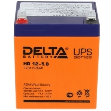 Батарея для ИБП Delta HR 12-5.8 (12V, 5.8Ah)
