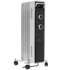 Обогреватель масляный Centek CT-6221-5 (5 секций) белый, 400/600/1000 Вт, 12,5 м2, 3 режима, термостат