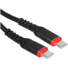Кабель USB2.0 Hoco Type-C/Type-C, 3А, 60Вт, X59, 1м, черный, коробка