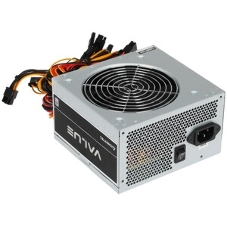 Блок питания Chieftec APB-600B8, 600Вт, 80 PLUS WHITE, 120мм, серый