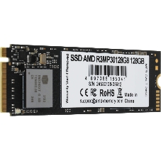 Накопитель SSD AMD Radeon R3 MP30128G8, 128Gb, PCIe 3.0 x4, M.2 2280, NVMe, R/W 1800/1250