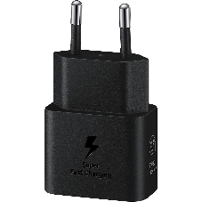 Сетевое зарядное устройство Samsung EP-T2510 25W Type-C черный + cable