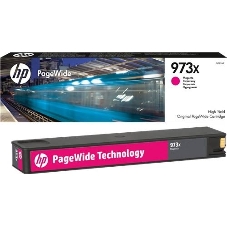 Картридж струйный HP 973X, HP PageWide, пурпурный