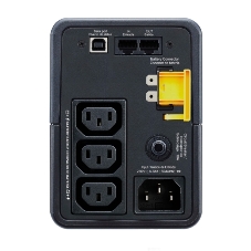 Источик бесперебойного питания APC Back-UPS 500VA/300W, 230V, 3xC13, USB, Data/DSL protect.,1 year warranty