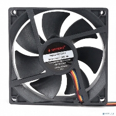 Вентилятор для корпуса Gembird D9225SM-4 черный 92мм 2500rpm 31db 4-pin