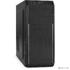 Компьютерный корпус Miditower ExeGate XP-334UC-XP400 (ATX, XP400 с вент. 12см, 1хUSB/1хUSB 3.0/1хTypeC, аудио, черный)