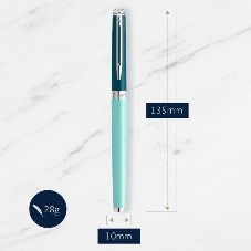 Ручка роллер Waterman Hemisphere Colour Blocking (2190124) Green CT F черн. черн. подар.кор.