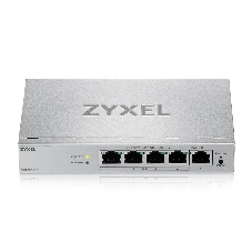 Коммутатор ZYXEL GS1200-5HPV3-EU0101F, 5×1 Гбит/с, 4×PoE+, 68 Вт, управляемый