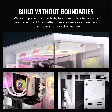 Корпус без блока питания/ Case Corsair 3500X, Midi-Tower, TG, no fan, 2xUSB-A 3.2, 1xUSB 3.2 Type-C, E-ATX, ATX, mATX, mITX White