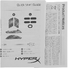 Мышь беспроводная HyperX Haste 2 черный, 26000 dpi, радиоканал, Bluetooth, USB, кнопки - 5