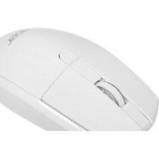 Мышь проводная Acer OMW401 белый, 2000 dpi, USB, кнопки - 4
