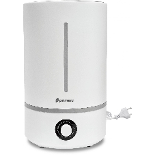 Увлажнитель воздуха Primera HUP-R1060-TA белый, 20 м², 6 л, ультразвуковой, производительность 280 мл/ч, ароматизация, регулировка направления пара, механическое управление