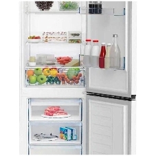 Холодильник Beko B3R0CNK402HW белый двухкамерный 257/100л морозилка снизу, No Frost