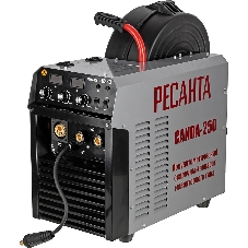 Сварочный аппарат Ресанта САИПА-250 инвертор ММА DC/MIG-MAG/FCAW 11.5кВт