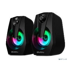 Акустическая система SVEN 370 2.0 черные (2x2W, USB, RGb подсветка)