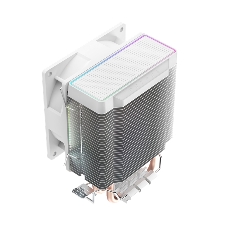 Кулер для процессора Ocypus Gamma A20 WH ARGB, 92mm FARGB FAN, Top FARGB Panel, 2 HEAT PIPES, 3-PIN, 1900 RPM, 21DBA, HYDRO BEARING, LGA115X/1200/1700/18XX, AM4/AM5