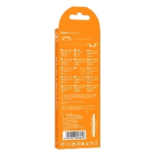 Кабель USB2.0 Hoco Type-C/Type-C, 3А, 60Вт, нейлоновая оплетка, X113, 1м, черный, коробка