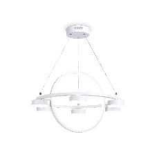 Светильник Ambrella light FL51772/2+6 WH белый 3000K/4200K/6400K 58W D600/380*1200 (ПДУ ИК)