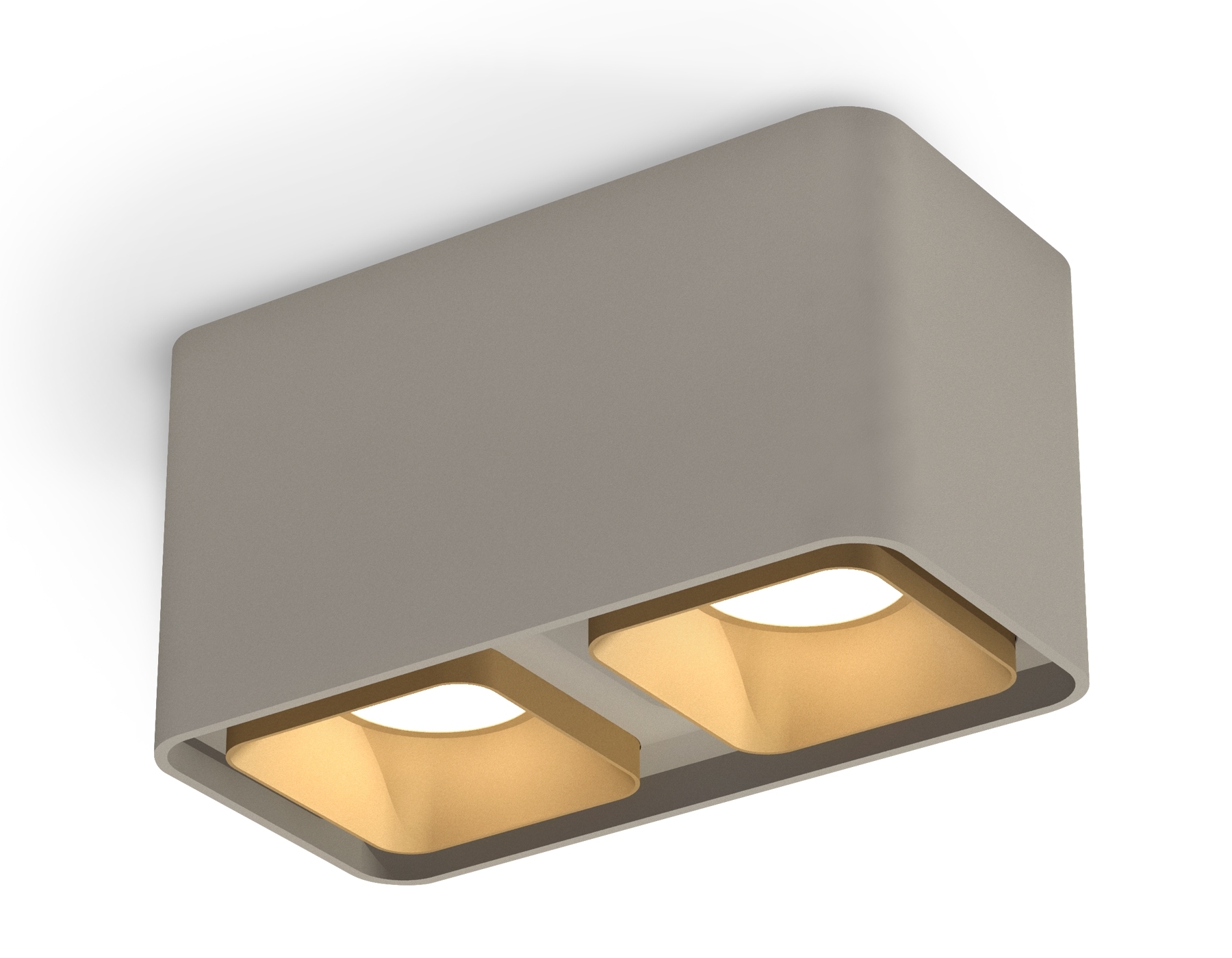 Светильник Ambrella Light XS7852004 SGR/SGD серый песок/золото песок MR16 GU5.3 (C7852, N7704)