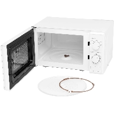 Микроволновая печь SunWind SUN-MW051 белый, 20 л, 700 Вт, переключатели - поворотный механизм