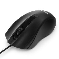 Мышь проводная Гарнизон GM-115 черный, 800 dpi, USB, кнопки - 3