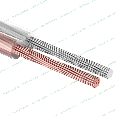 Кабель акустический Rexant 2х4,00 мм², прозрачный SILICON, бухта 100 м