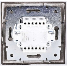 Рамка 2-м Мира горизонтальная черный бархат LEZARD 701-4200-147