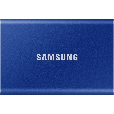 Внешний SSD Samsung T7, 2TB, USB 3.2 Gen 2 Type-C, R/W 1050/1000, синий