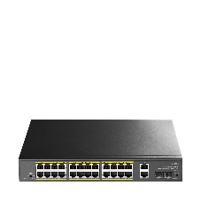 Коммутатор Cudy GS1026PS2, 24×1 Гбит/с, 2×1 Гбит/с Combo (RJ-45/SFP), 2×1 Гбит/с SFP