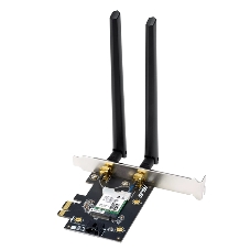 Сетевой адаптер Wi-Fi + Bluetooth Asus PCE-BE6500 BE6500 PCI Express 2ант.