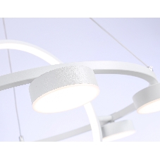 Светильник Ambrella light FL51772/2+6 WH белый 3000K/4200K/6400K 58W D600/380*1200 (ПДУ ИК)