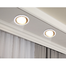 Светильник Ambrella light TN51912 WH/GD белый/золото GX53 max 12W D115*23